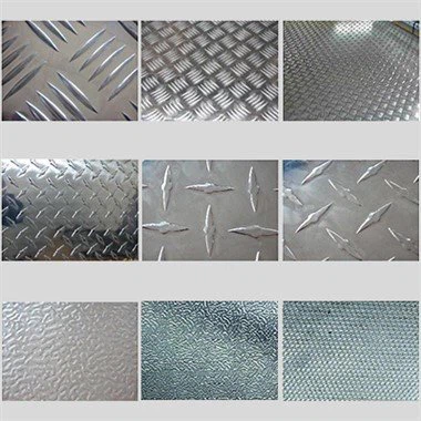 Aluminiumplatte mit Fünf-Riegel-Muster